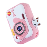 Câmera Digital A8S Rosa