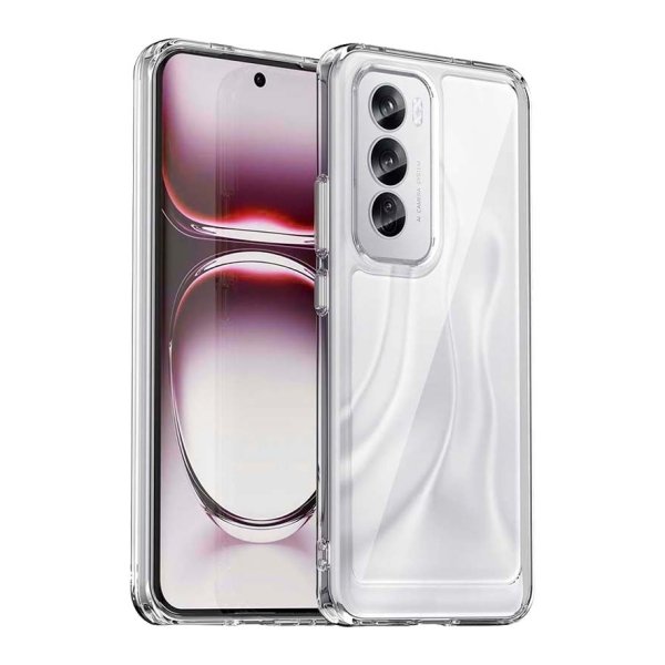 Capa Antichoques Premium para Oppo Reno12 Pro 5G Acrílico Anti-Amarelo Transparente