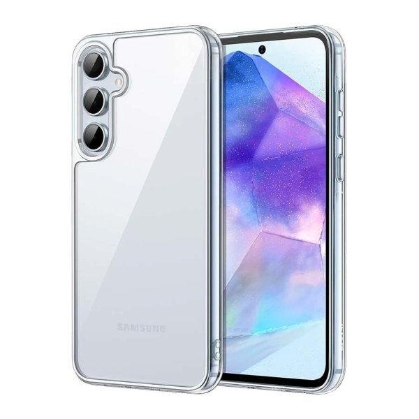 Capa Antichoques Premium para Samsung Galaxy A54 5G Acrílico Anti-Amarelo Transparente