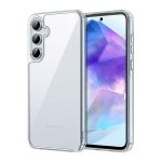 Capa Antichoques Premium para Samsung Galaxy A55 5G Acrílico Anti-Amarelo Transparente