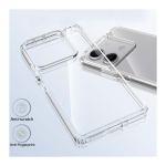 Capa Antichoques Premium para Xiaomi Redmi Note 12S Acrílico Anti-Amarelo Transparente