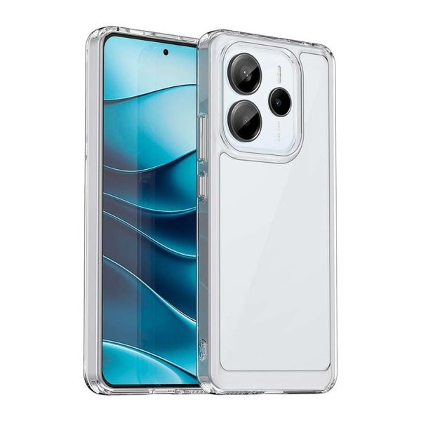 Capa Antichoques Premium para Xiaomi Redmi Note 14 4G Acrílico Anti-Amarelo Transparente