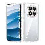 Capa Antichoques Premium para Xiaomi Redmi Note 14 Pro 5G / Poco X7 5G Acrílico Anti-Amarelo Transparente