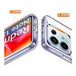 Capa Antichoques Premium para iPhone 16 6.1" Acrílico Anti-Amarelo Transparente