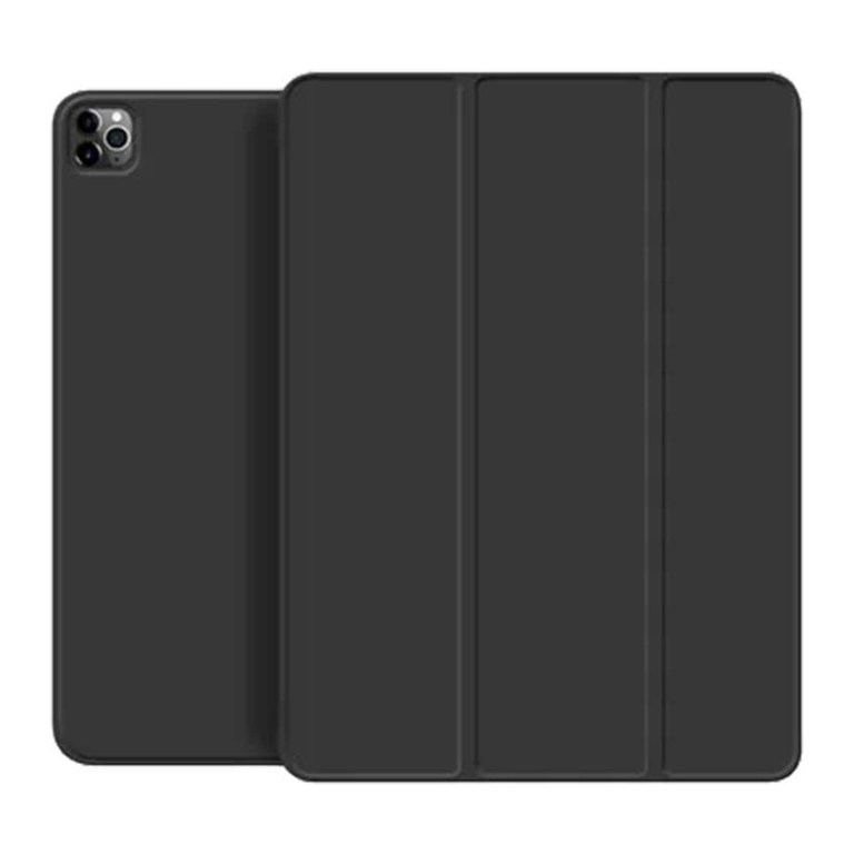 Capa Apple iPad Pro 12.9 (2022/2021/2020/2018) e iPad Air 6 13 (2024) Compatível Preto