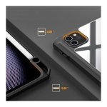 Capa Crystal Apple iPad Pro 2024 13 Compatível Rosa