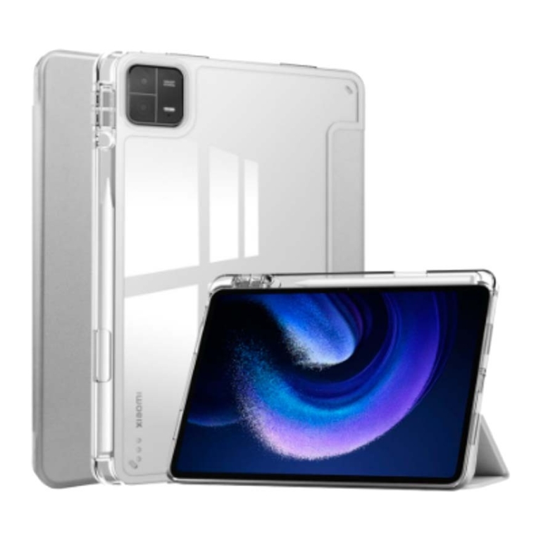 Capa Crystal Xiaomi Pad 6 Compatível Prateado