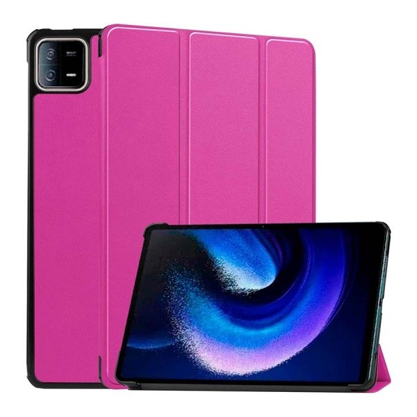 Capa Inteligente Xiaomi Pad 6 com Suporte Roxo