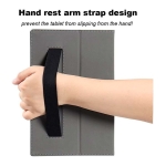 Capa Inteligente de PU Doogee T20 Ultra com Suporte Preto