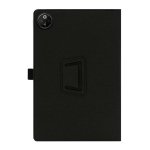 Capa Inteligente de PU Doogee T30 Max com Suporte Preto