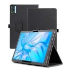 Capa Inteligente de PU Oukitel OT5 com Suporte Preto