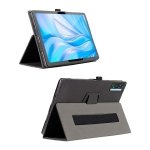 Capa Inteligente de PU Oukitel OT5S com Suporte Preto