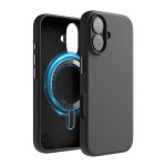 Capa Macia Magsafe Compatível iPhone 16 6.1" Preto
