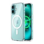 Capa Magsafe Compatível para iPhone 16 Plus 6.7’’ Transparente