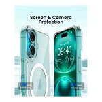 Capa Magsafe Compatível para iPhone 16 Plus 6.7’’ Transparente