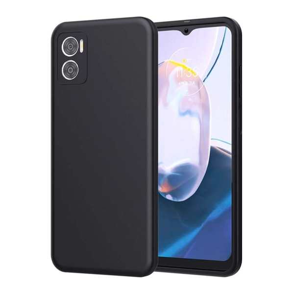 Capa Motorola Moto E22 / Moto E22i Square Liquid Premium Preto