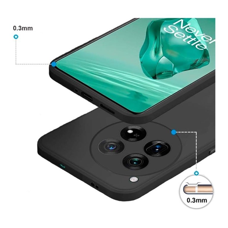 Capa Oneplus 12R Square Liquid Premium Verde