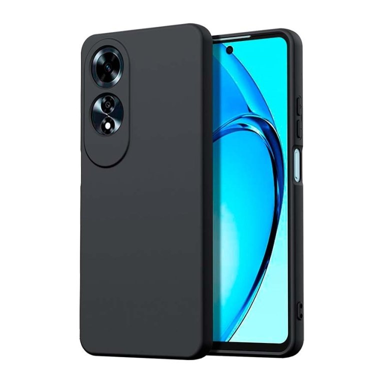 Capa Oppo A60 Square Liquid Premium Preto