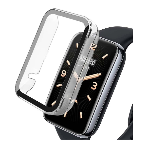 Capa PC + Vidro Temperado Xiaomi Mi Smart Band 7 Pro Transparente