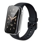 Capa PC + Vidro Temperado Xiaomi Mi Smart Band 7 Pro Transparente