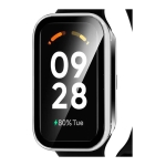 Capa PC + Vidro Temperado Xiaomi Mi Smart Band 8 Active Transparente
