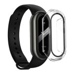 Capa PC + Vidro Temperado Xiaomi Mi Smart Band 8 Transparente