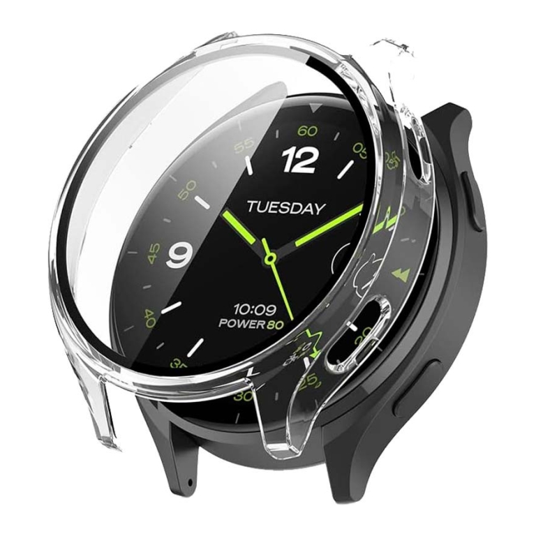 Capa PC + Vidro Temperado Xiaomi Watch 2 Transparente