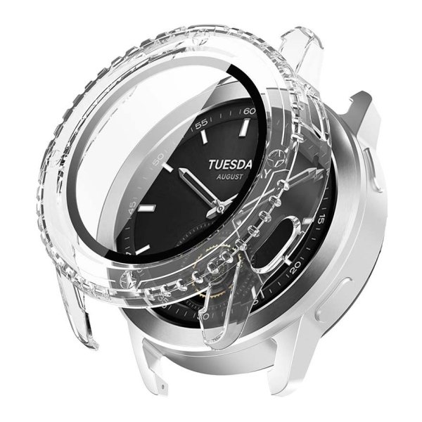 Capa PC + Vidro Temperado Xiaomi Watch S3 Transparente