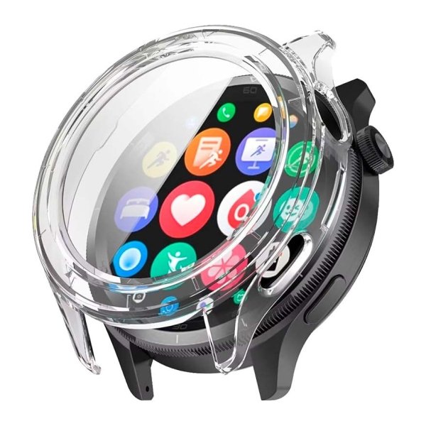 Capa PC + Vidro Temperado Xiaomi Watch S4 Transparente
