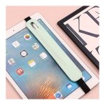 Capa PU para Stylus Pen Universal com Banda Elástica Rosa