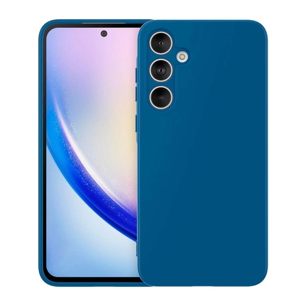 Capa Samsung Galaxy A35 5G Square Liquid Premium Azul