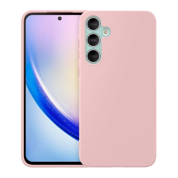 Capa Samsung Galaxy A35 5G Square Liquid Premium Rosa