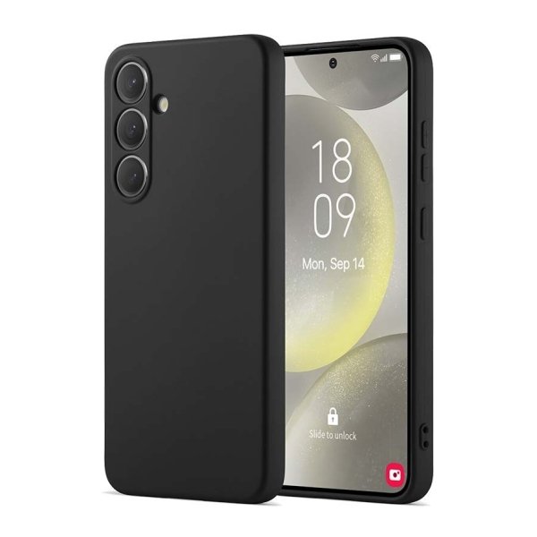 Capa Samsung Galaxy S24 FE 5G Square Liquid Premium Preto