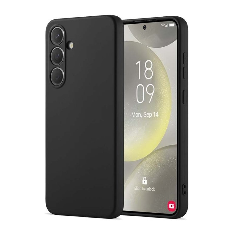 Capa Samsung Galaxy S24 FE 5G Square Liquid Premium Preto