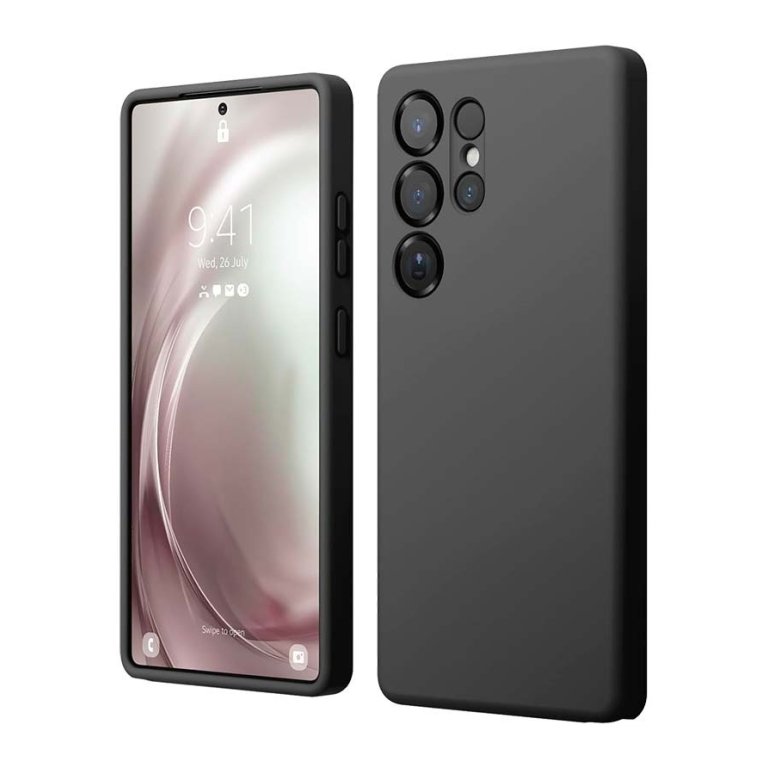 Capa Samsung Galaxy S25 Ultra 5G Square Liquid Premium Preto