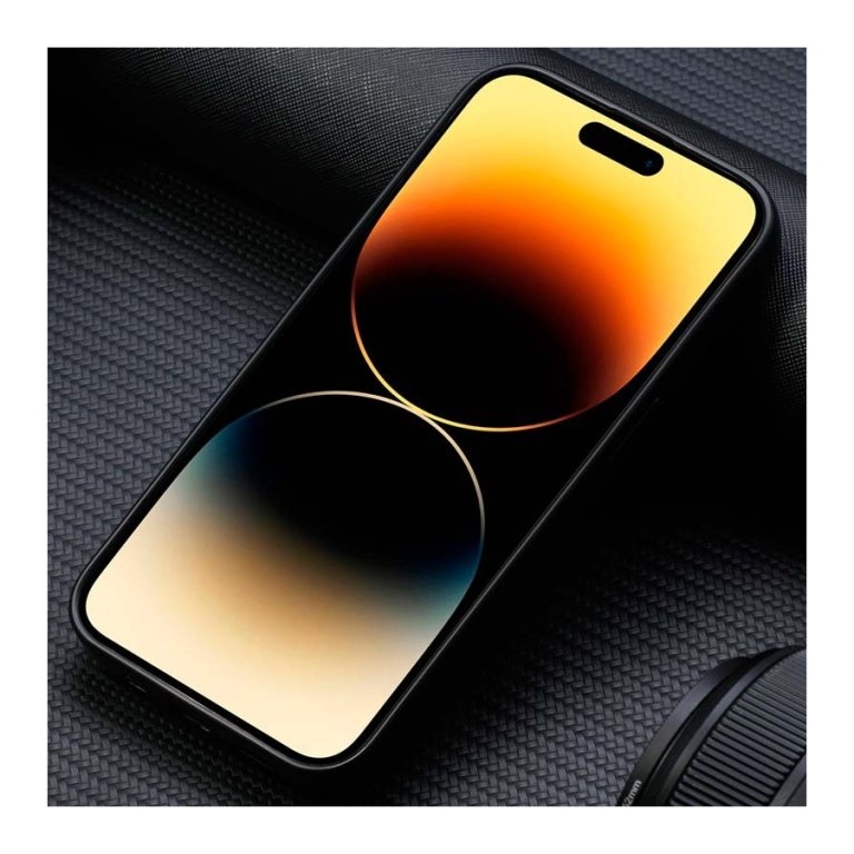 Capa Wallet Apple iPhone 15 Laranja com MagSafe e Carteira