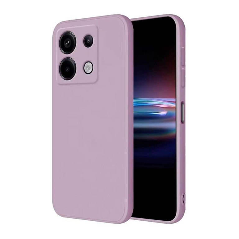 Capa Xiaomi Poco X6 Pro 5G Square Liquid Premium Lavanda