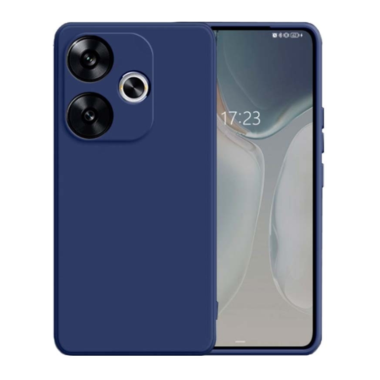 Capa Xiaomi Redmi 13 / Poco M6 4G Square Liquid Premium Azul