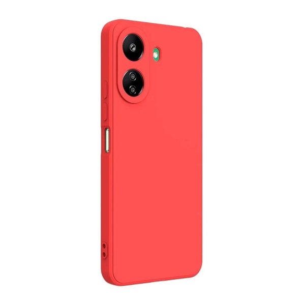 Capa Xiaomi Redmi 13C / Poco C65 / Poco M6 5G Square Liquid Premium Vermelho
