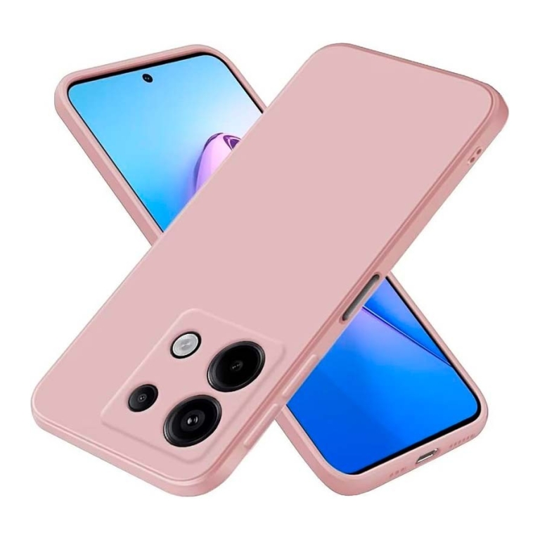 Capa Xiaomi Redmi Note 13 4G Square Liquid Premium Rosa