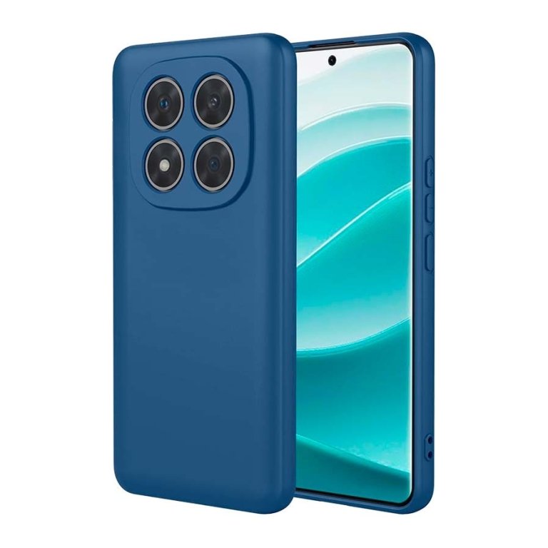 Capa Xiaomi Redmi Note 14 Pro 5G / Poco X7 5G Square Liquid Premium Azul