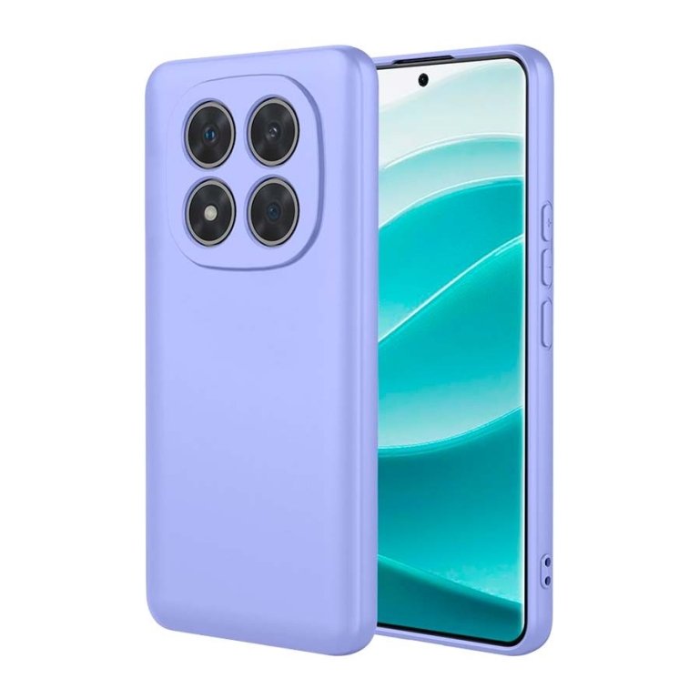 Capa Xiaomi Redmi Note 14 Pro 5G / Poco X7 5G Square Liquid Premium Lavanda
