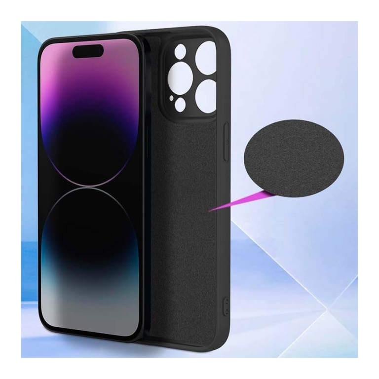 Capa Xiaomi Redmi Note 14 Pro 5G / Poco X7 5G Square Liquid Premium Preto