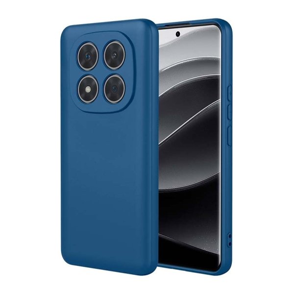 Capa Xiaomi Redmi Note 14 Pro Plus 5G Square Liquid Premium Azul