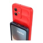 Capa de silicone Wave Motorola Moto G54 Cinzento