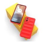 Capa de silicone Wave Motorola Moto G54 Vermelho
