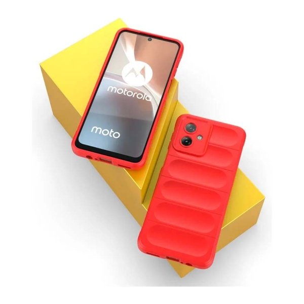 Capa de silicone Wave Motorola Moto G54 Vermelho