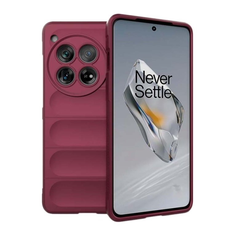Capa de silicone Wave Oneplus 12 Borgonha