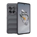 Capa de silicone Wave Oneplus 12 Cinzento Escuro