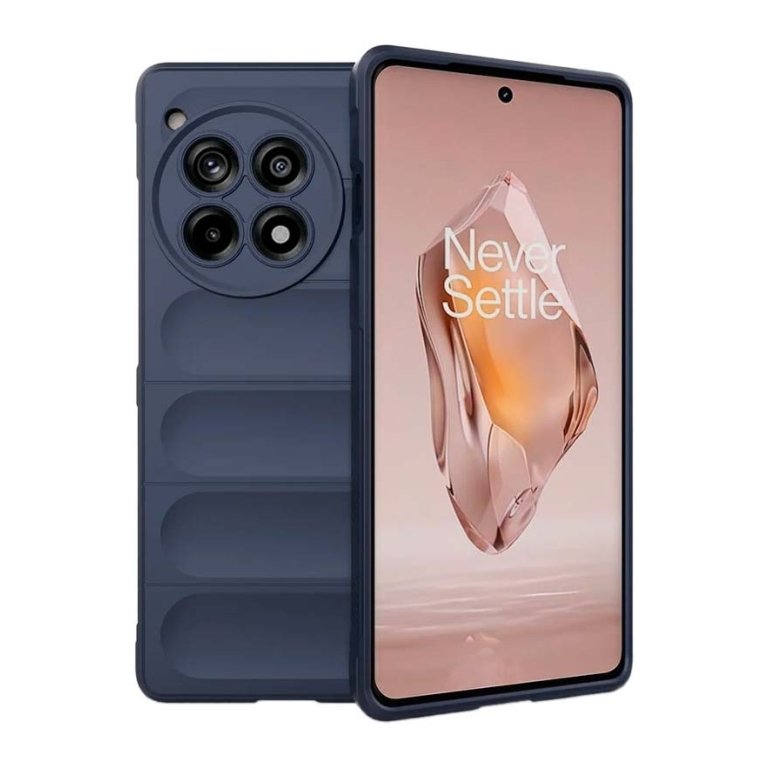 Capa de silicone Wave Oneplus 12R Azul Escuro